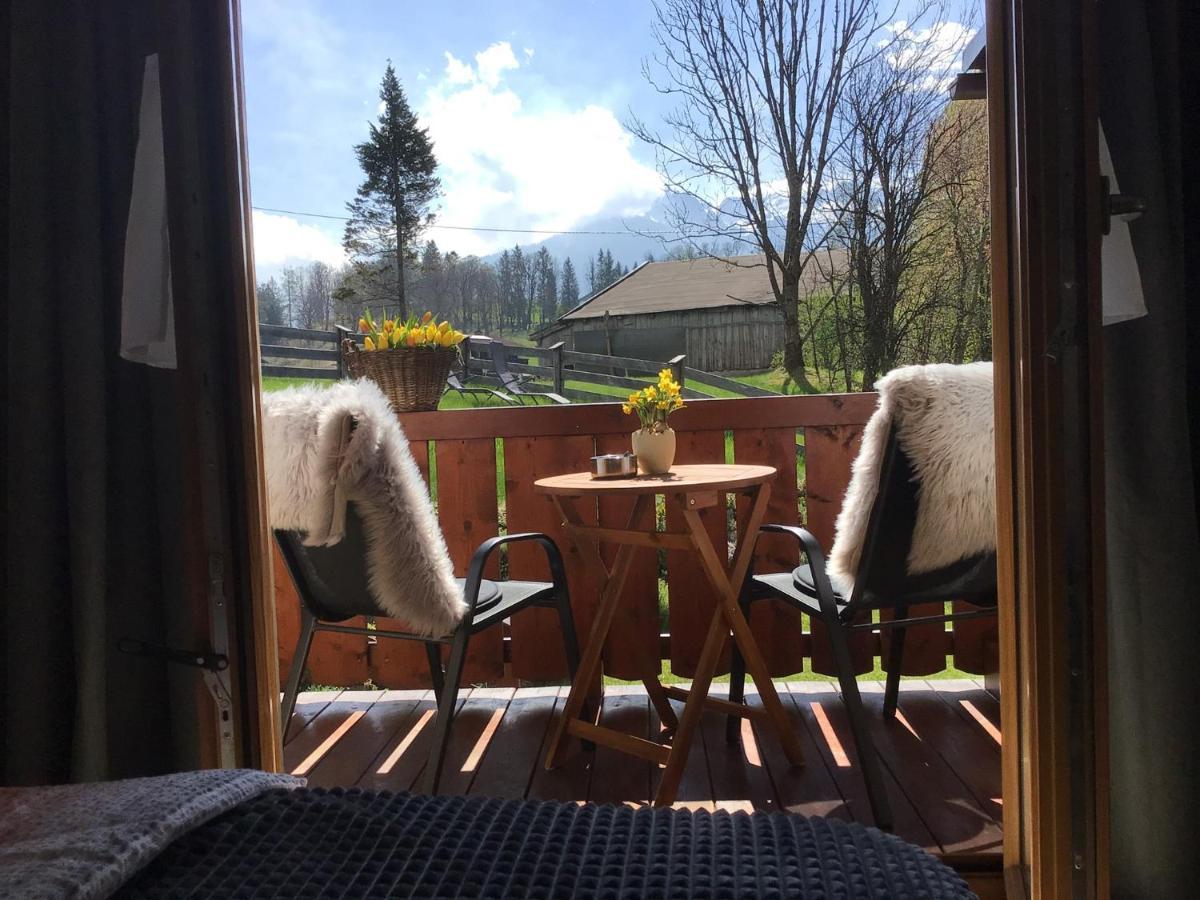 Ferienwohnung Lederhose Bischofswiesen Exteriör bild
